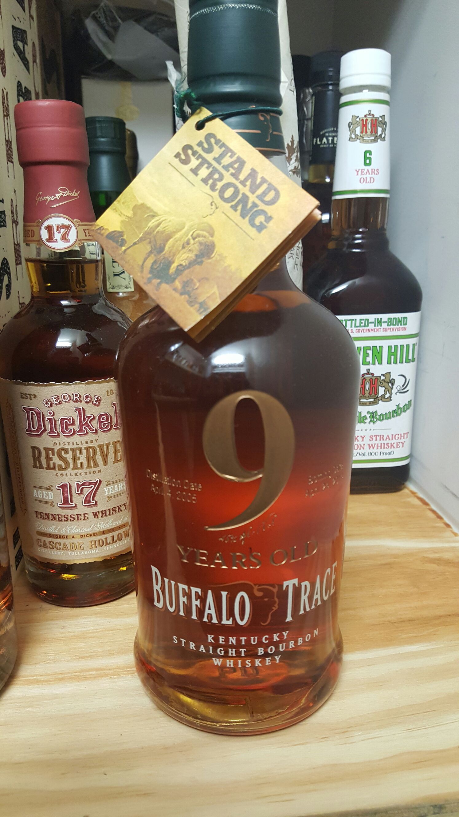 Buffalo trace 9yr special bottle - Buffalo Trace (750 mL) alcohol collectible [Barcode 000000030168] - Main Image 1