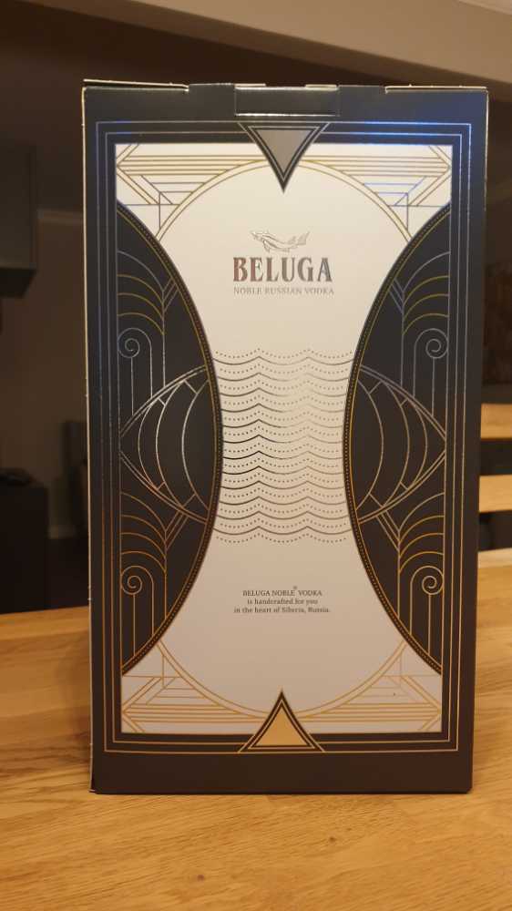Beluga Noble Vodka 1 Liter 40% Russland - Mariinsk Distillery (1L) alcohol collectible [Barcode 4603928000983] - Main Image 4