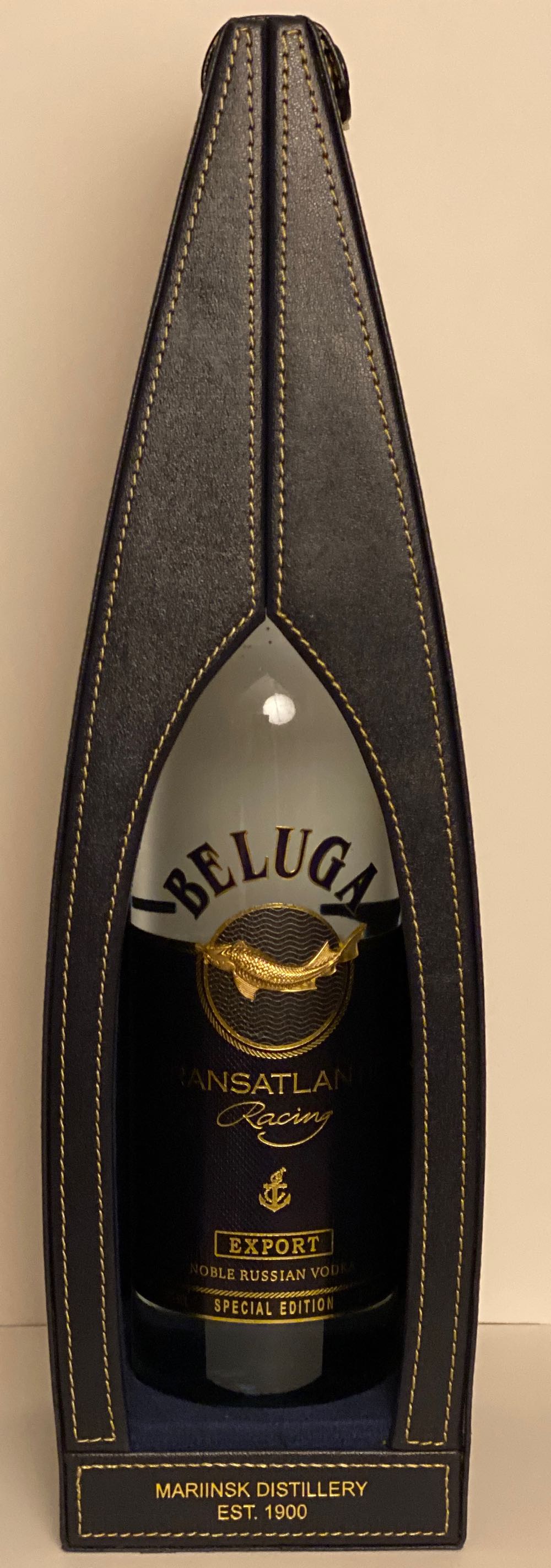 Beluga Transatlantic Racing Noble Russian Vodka + GB 700ml 40% Vol. - Mariinsk Distillery (700 mL) alcohol collectible [Barcode 4603928004363] - Main Image 3