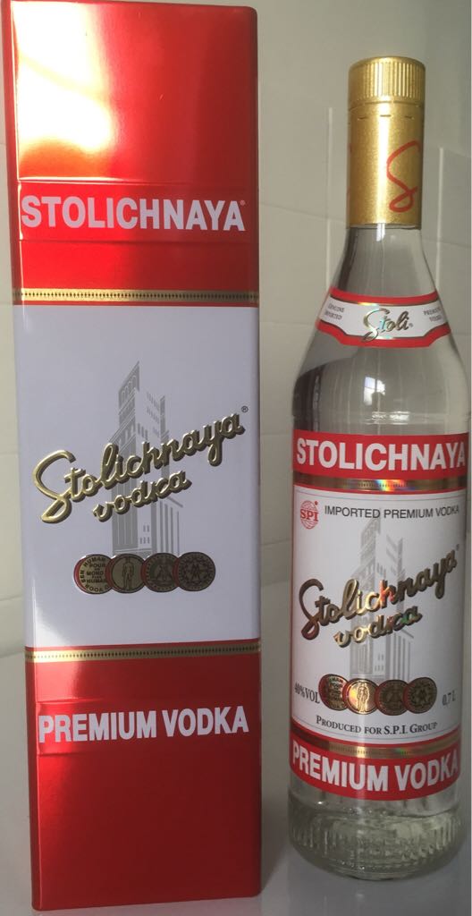 Stolichnaya Vodka - AS Latvijas Balzams (700 mL) alcohol collectible [Barcode 4750021000065] - Main Image 2