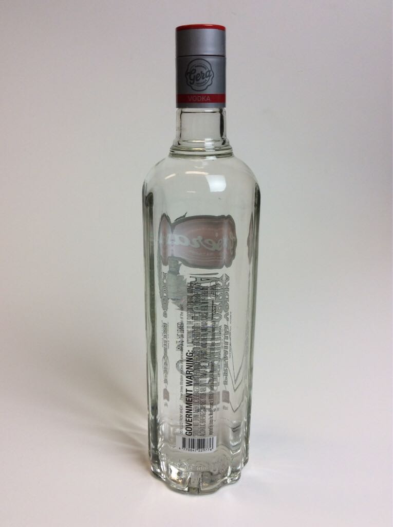 Gera Premium Vodka - Gera (1L) alcohol collectible [Barcode 4770047229776] - Main Image 2