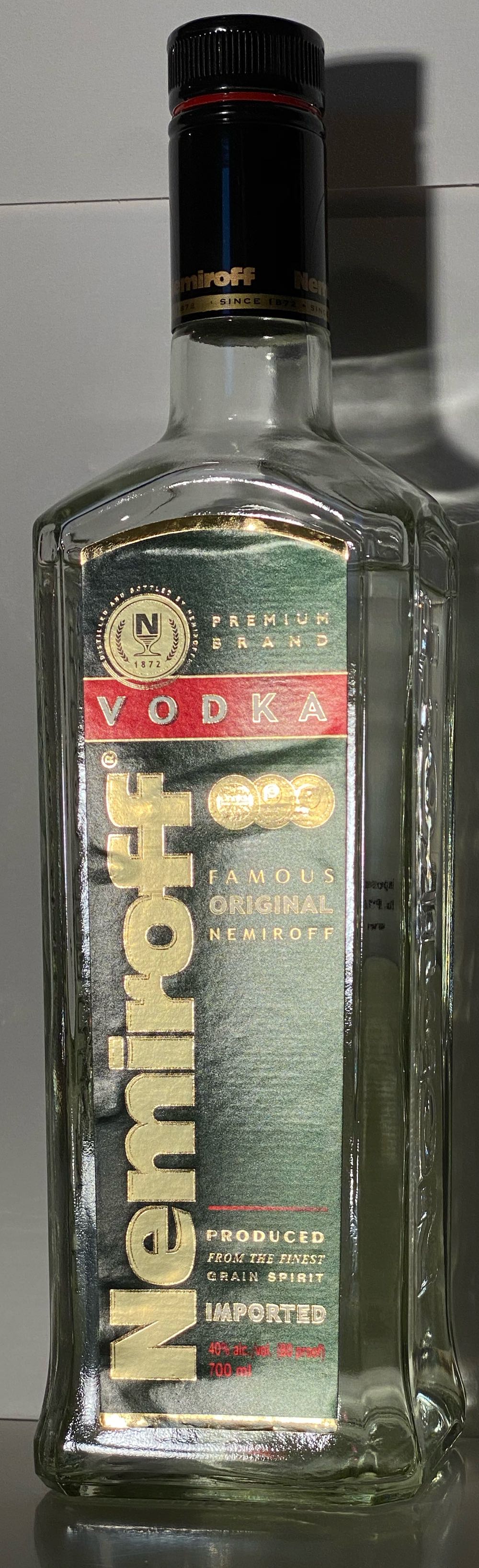 Nemiroff Vodka - Nemiroff Vodka company (50 mL) alcohol collectible [Barcode 4823021800413] - Main Image 3