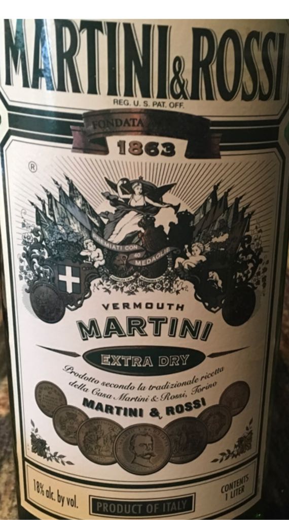 Vermouth - Martini & Rossi (1 L) alcohol collectible [Barcode 011034420047] - Main Image 1