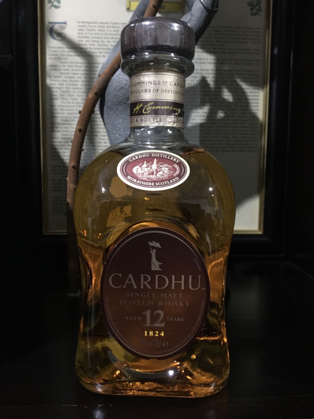 Cardhu, 12 Years - The Cardhu Distillery (700 mL) alcohol collectible [Barcode 5000267102573] - Main Image 3