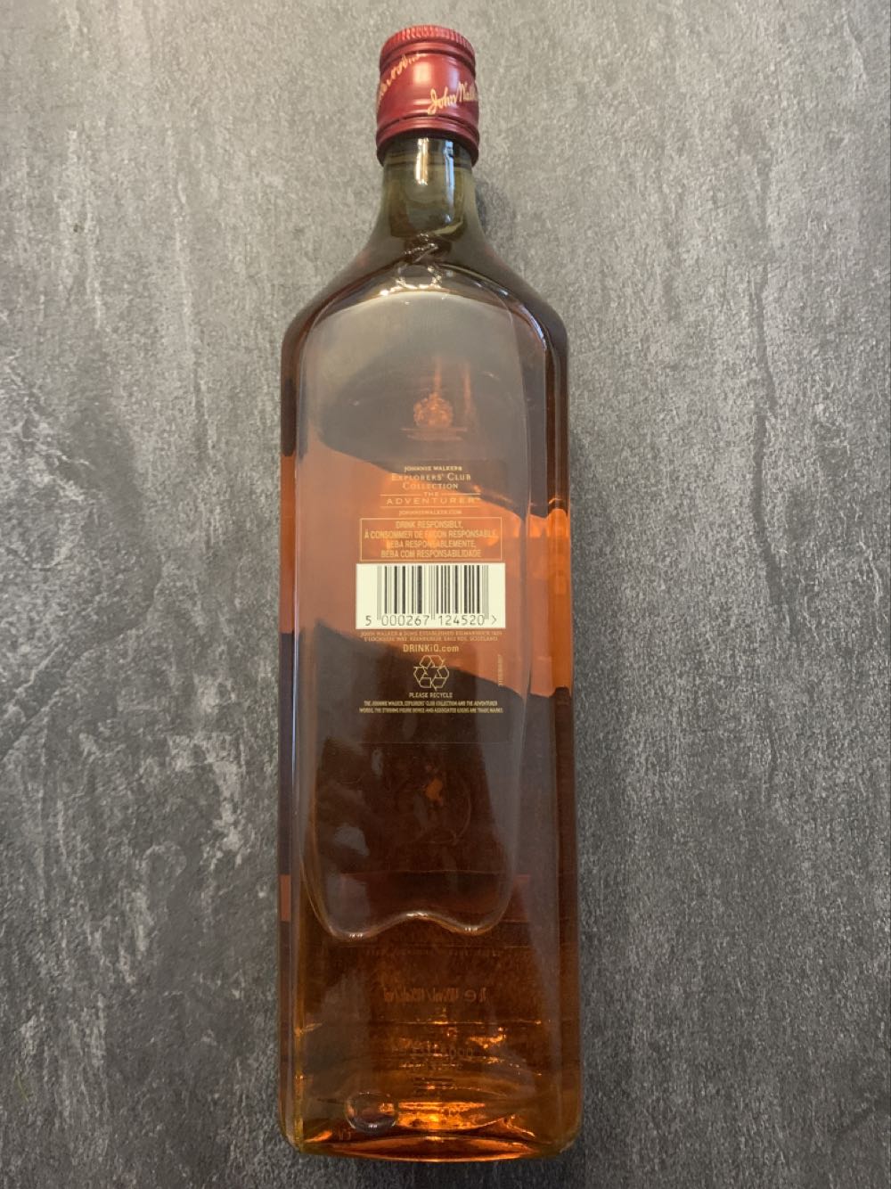 Johnnie Walker Explorers Club The Adventurer + GB 1000ml 40% Vol. - Johnnie Walker & Sons (1L) alcohol collectible [Barcode 5000267124520] - Main Image 3