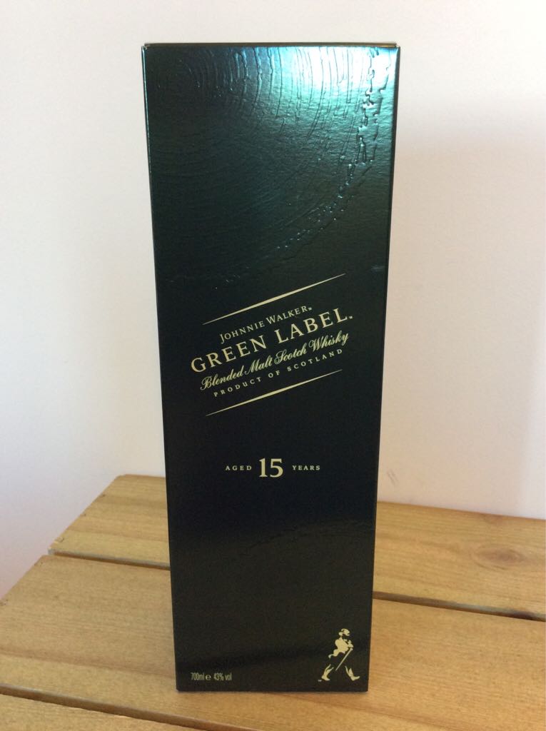 Johnnie Walker Green Label 15yr Old - Johnnie Walker (700 mL) alcohol collectible [Barcode 5000267134710] - Main Image 2