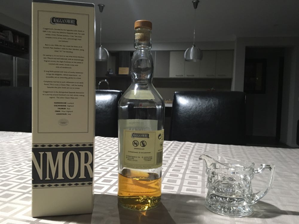 Cragganmore 12yo - Cragganmore Distillery (700 mL) alcohol collectible [Barcode 5000281005430] - Main Image 3