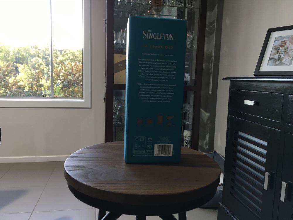 Singleton 12 Years - The Dufftown Distillery (700 mL) alcohol collectible [Barcode 5000281021621] - Main Image 4