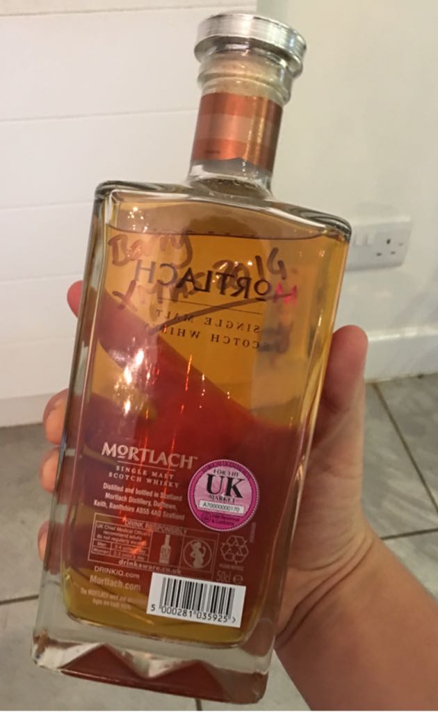 Mortlach - Mortl (500 mL) alcohol collectible [Barcode 5000281035925] - Main Image 2