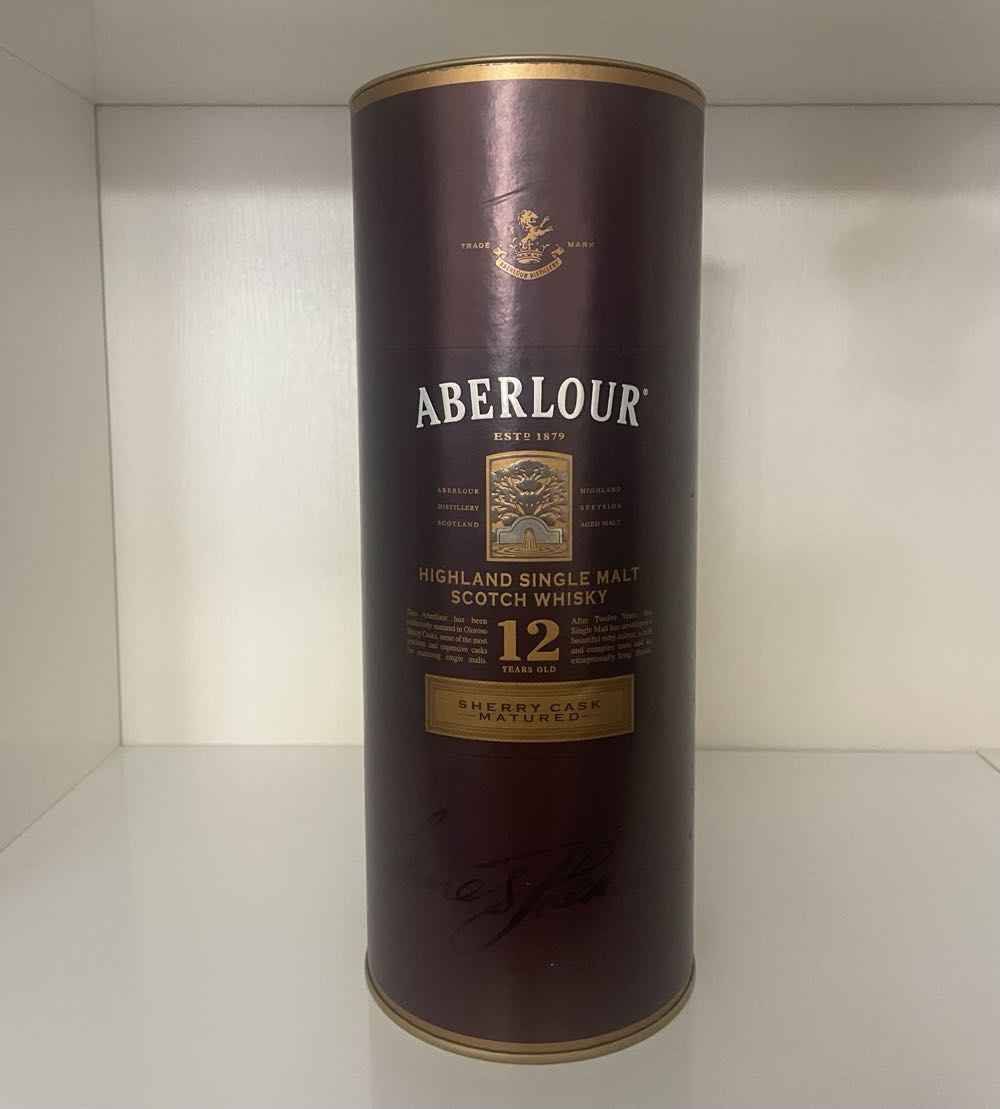 Aberlour 12 Year Old Sherry Cask Matured - The Aberlour Distillery (1000 mL) alcohol collectible [Barcode 5000299298312] - Main Image 2