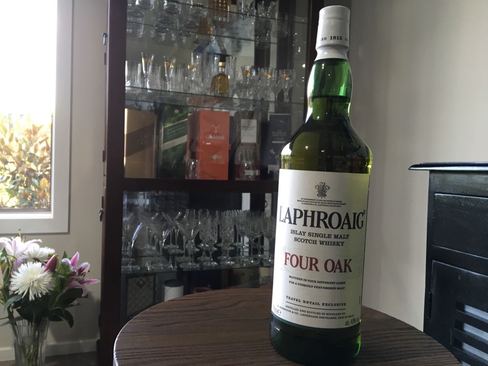 Laphroaig - (NAS) - Four Oak - The Laphroaig Distillery (750 mL) alcohol collectible [Barcode 5010019638144] - Main Image 3