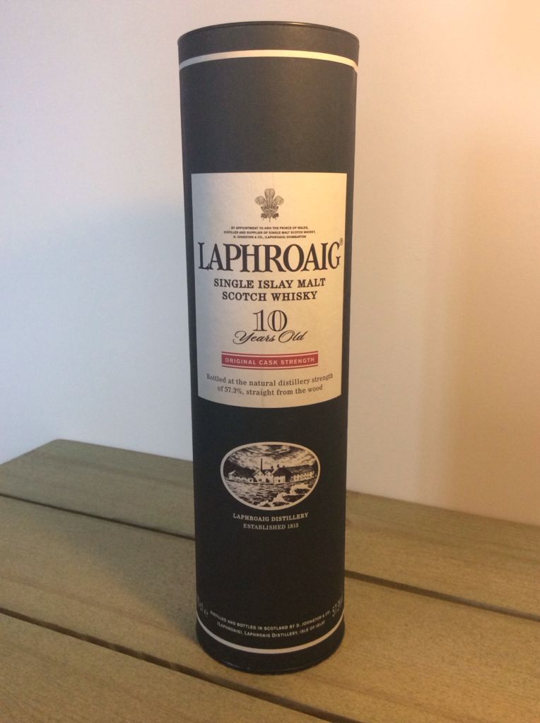 Laphroaig 10 Yr Old Single Islay Malt - The Laphroaig Distillery (50 mL) alcohol collectible [Barcode 5010019641533] - Main Image 2