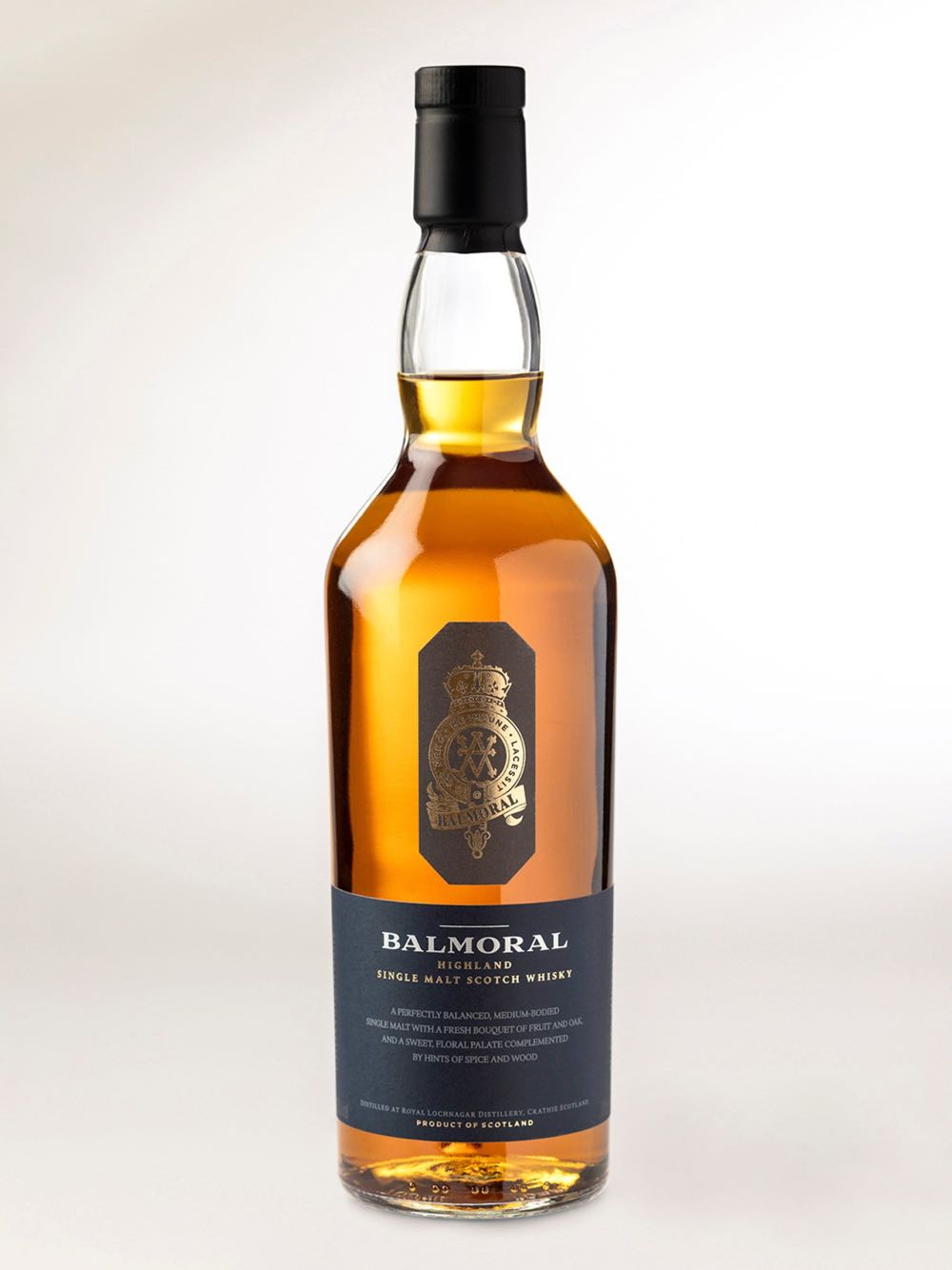 BALMORAL Highland Single Malt Scotch Whisky - The Royal Lochnagar Distillery (700 mL) alcohol collectible [Barcode 5010103926478] - Main Image 4