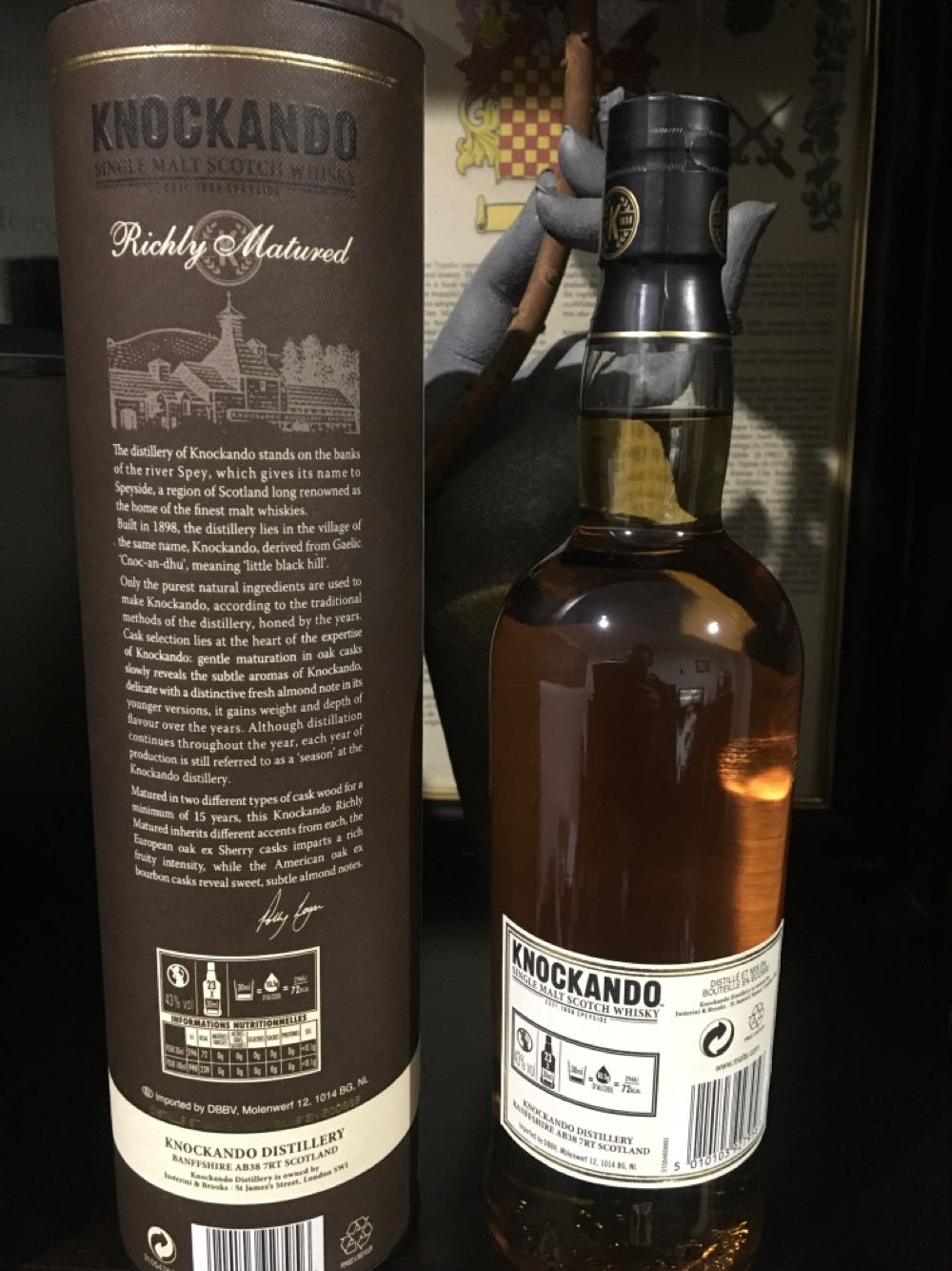 Knockando 15 1997 - The Knockando Distillery alcohol collectible [Barcode 5010103927956] - Main Image 3