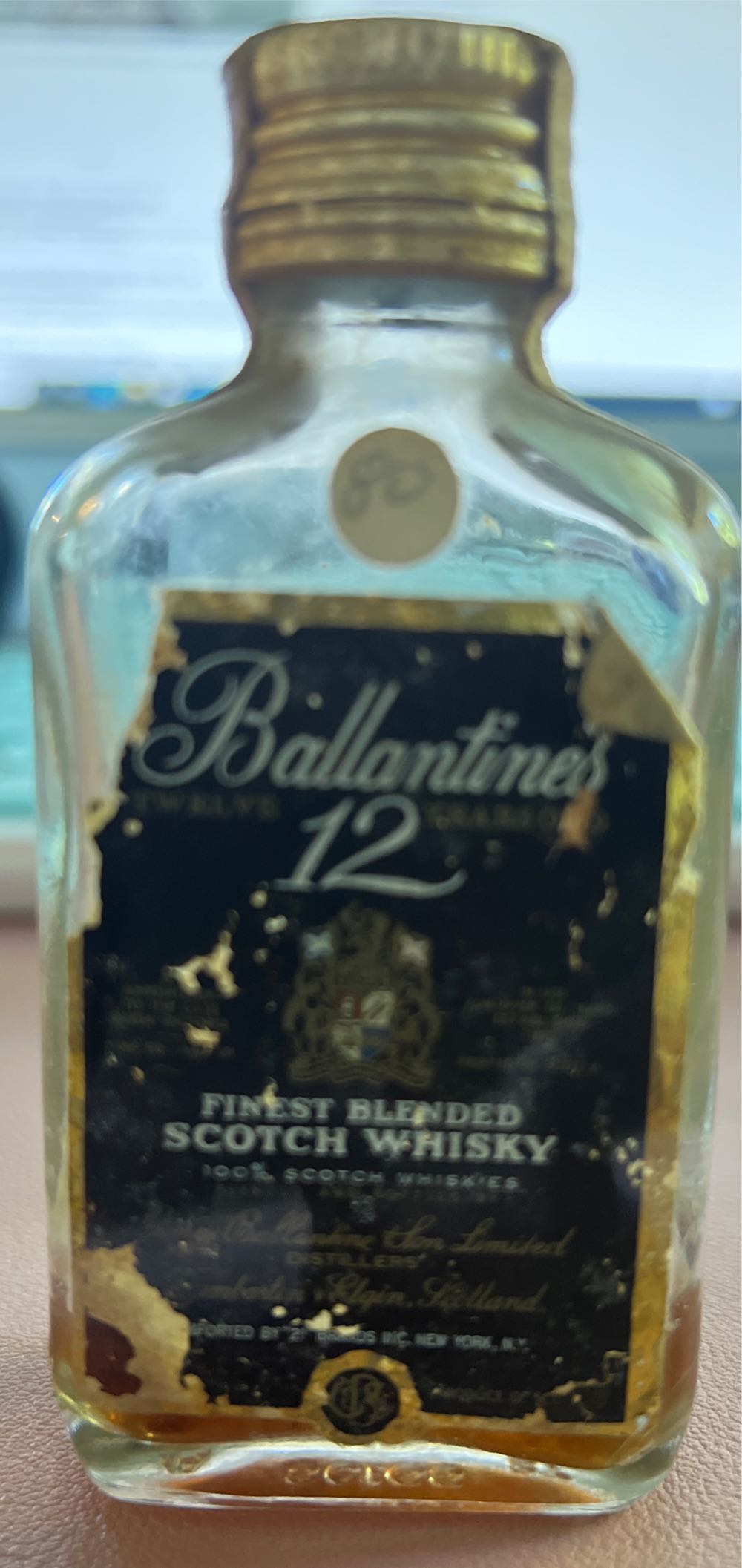 Ballantine’s 12yo - George Ballantine & Son Ltd. (750 mL) alcohol collectible [Barcode 5010106110218] - Main Image 3
