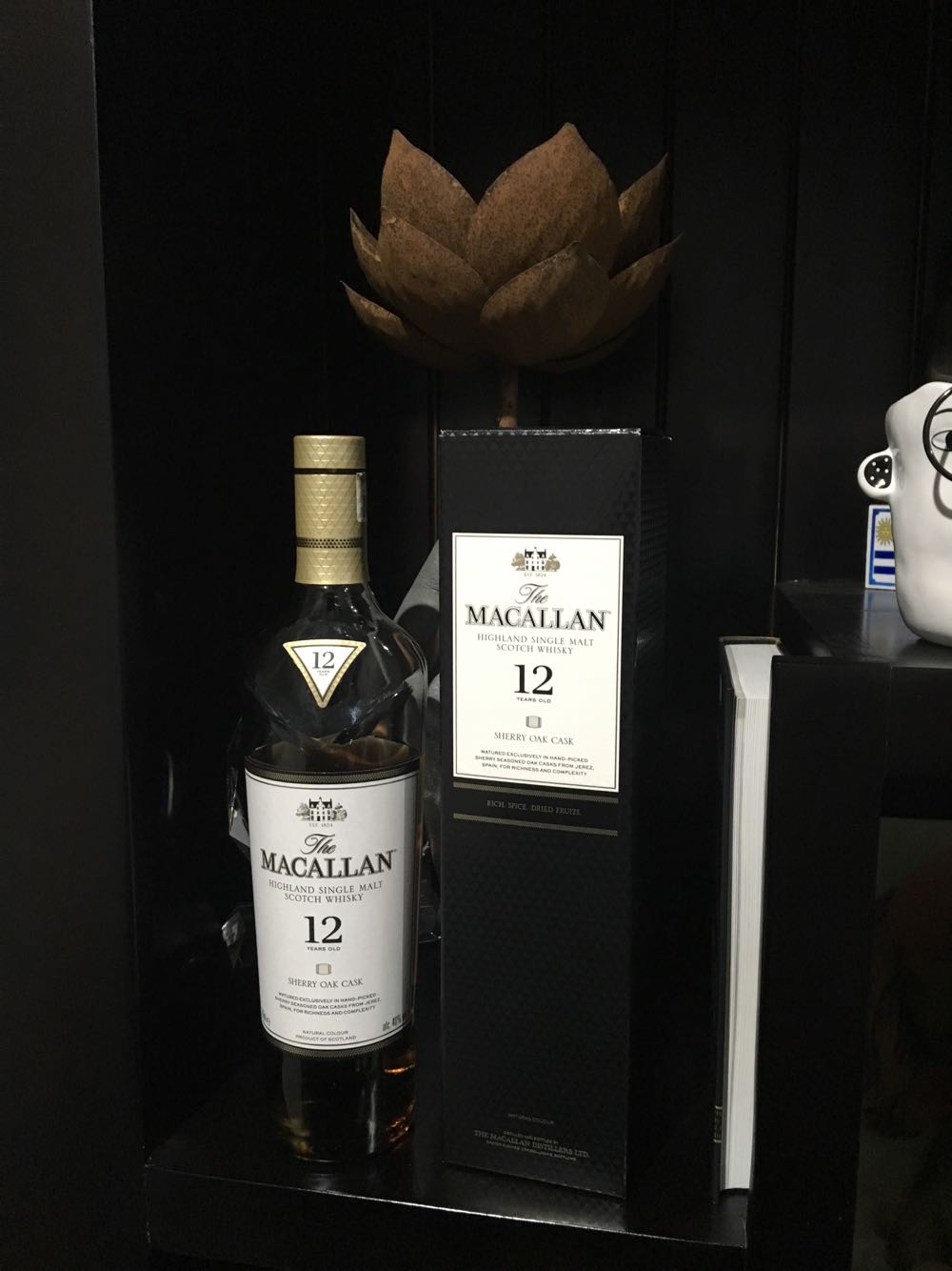 The Macallan Whisky 12 Years Sherry Oak 0,7c - Macallan Distillery (700 mL) alcohol collectible [Barcode 5010314017408] - Main Image 4