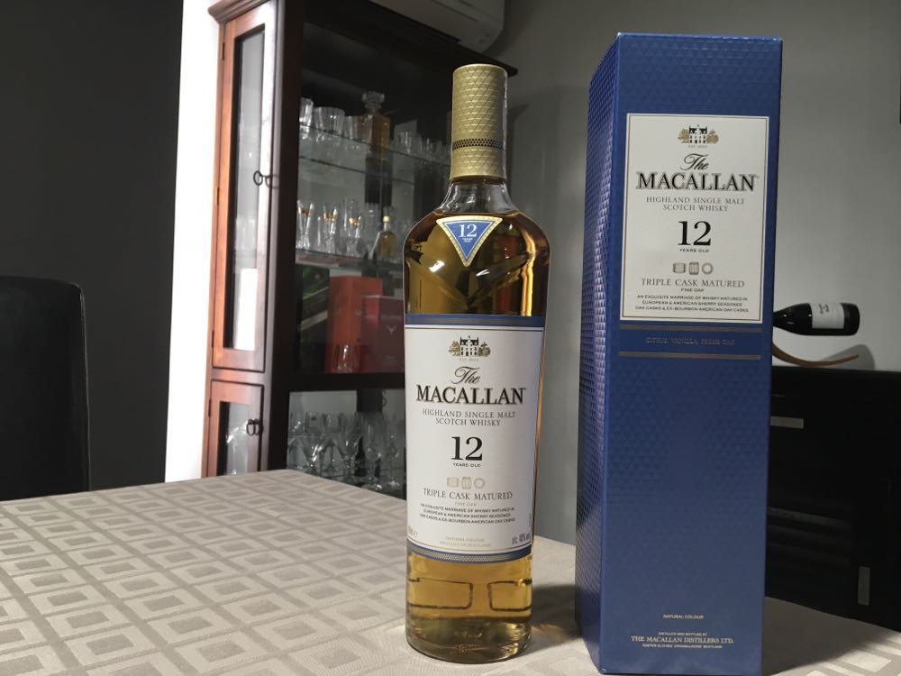 Macallan 12 Years Triple Cask Matured - Macallan Distillery (700 mL) alcohol collectible [Barcode 5010314048907] - Main Image 4