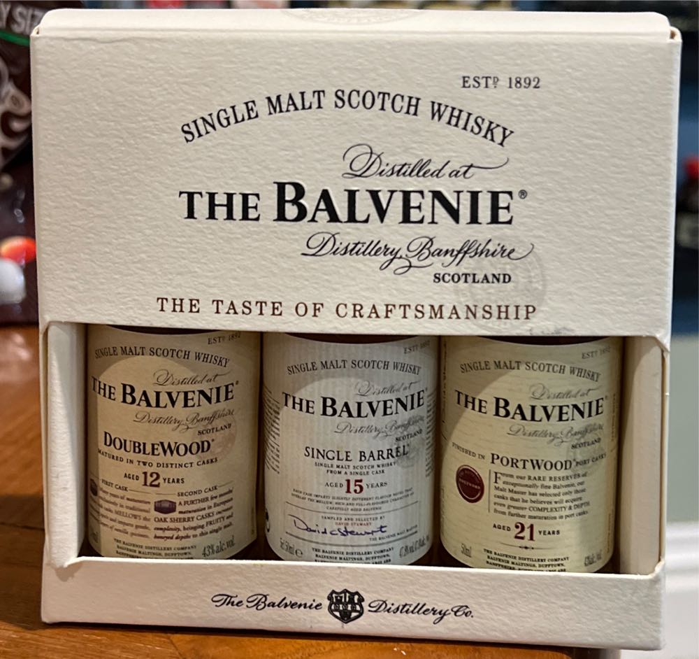 The Balvenie Box Set - The Balvenie Distillery (50 mL) alcohol collectible [Barcode 5010327349206] - Main Image 2