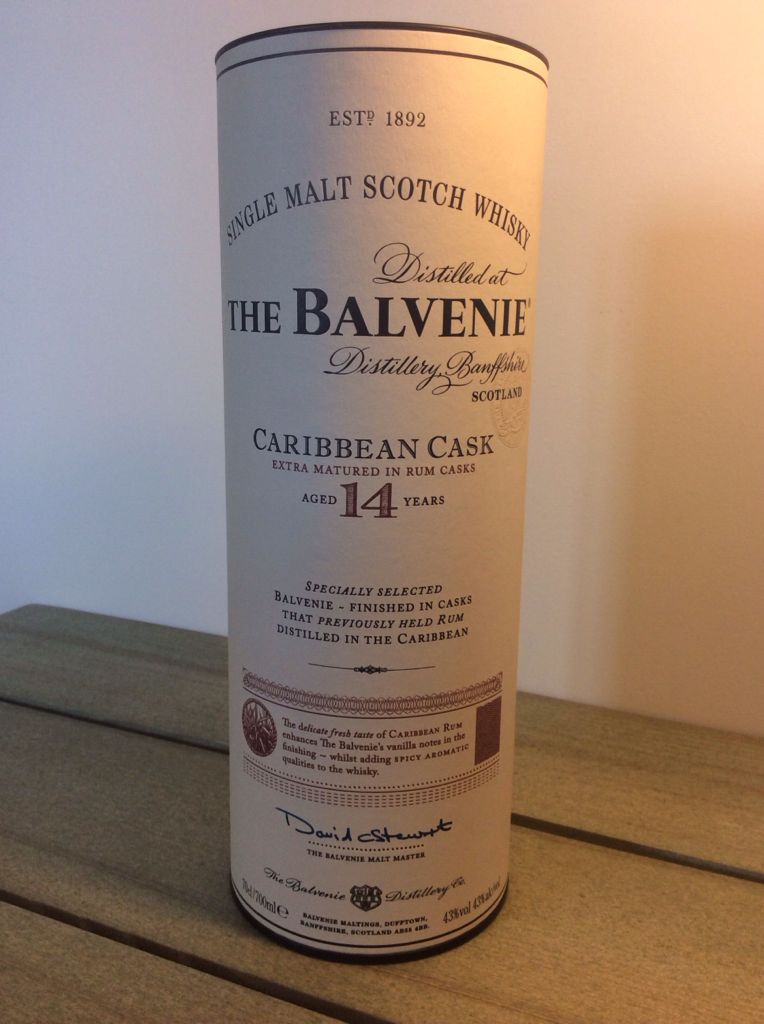 Balvenie Carribean Cask 14 Yr - Balvenie Distillery (750 mL) alcohol collectible [Barcode 5010327524566] - Main Image 2