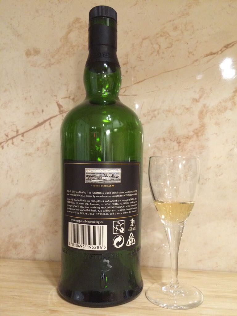 Ardbeg 10Yr - Ardbeg Distillery (700 mL) alcohol collectible [Barcode 5010494195286] - Main Image 2
