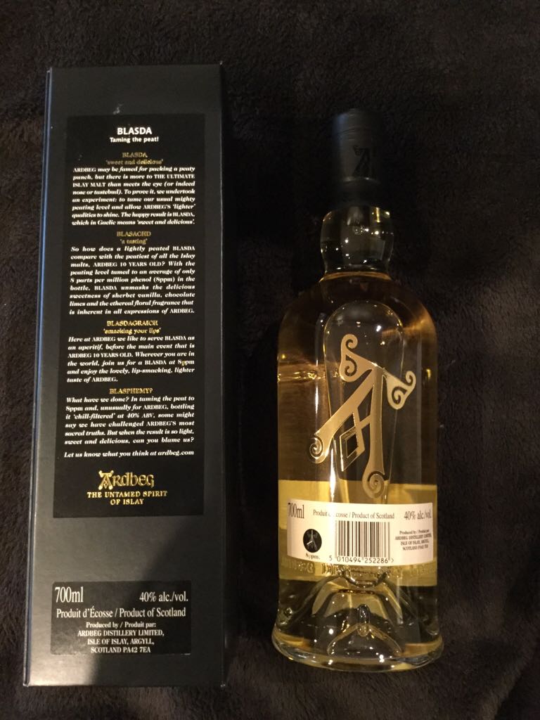 Blasda - Ardbeg (700 mL) alcohol collectible [Barcode 5010494252286] - Main Image 2