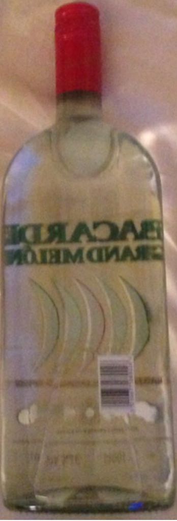 Bacardi Grand Melon 1 Liter - Bacardi Corporation (1L) alcohol collectible [Barcode 5010677080026] - Main Image 2