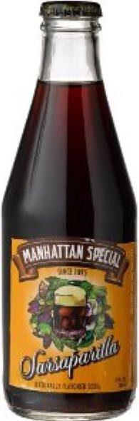 Manhattan Special Sarsaparilla  - Manhattan Special Bottling Corp, Brooklyn, NY (10 fl. oz.) alcohol collectible [Barcode 076704016012] - Main Image 1