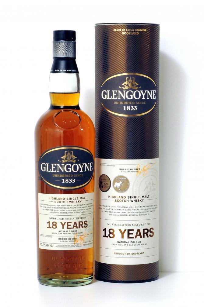 GLENGOYNE 18y Highland Single Malt Scotch Whisky - Lang Brothers Ltd (700 mL) alcohol collectible [Barcode 5010852026672] - Main Image 3