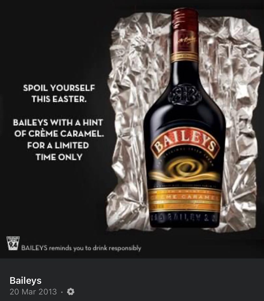 Bailey’s Creme Caramel  - R. A. Bailey (50 mL) alcohol collectible [Barcode 5011013503520] - Main Image 4
