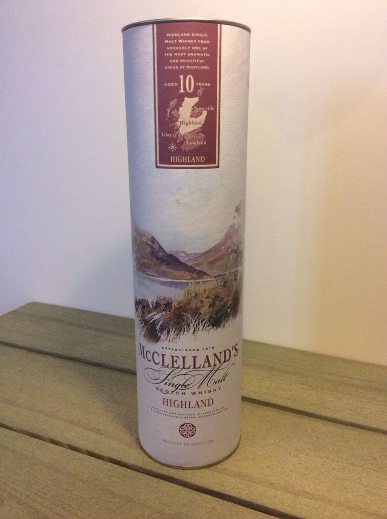 McClellands 10 Yr Old Single Malt - The McClelland Distillery (700 mL) alcohol collectible [Barcode 5011333310815] - Main Image 2