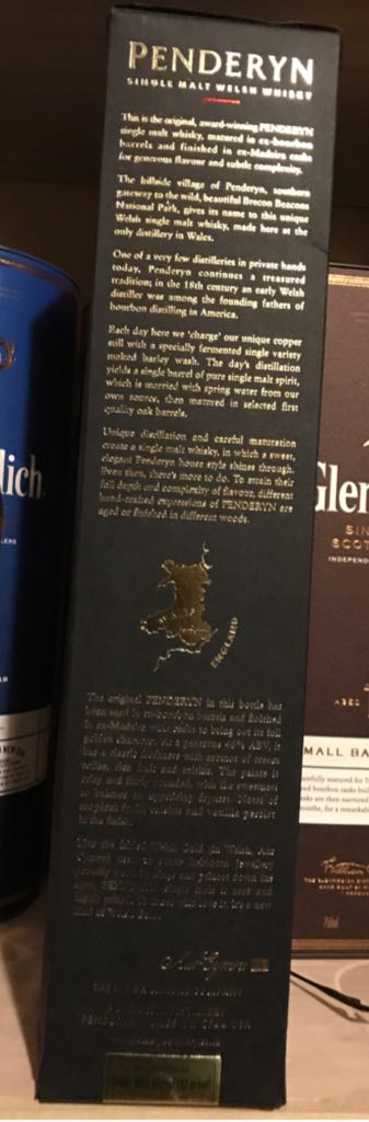 Penderyn - Penderyn Distillery (750 mL) alcohol collectible [Barcode 5011594000005] - Main Image 2