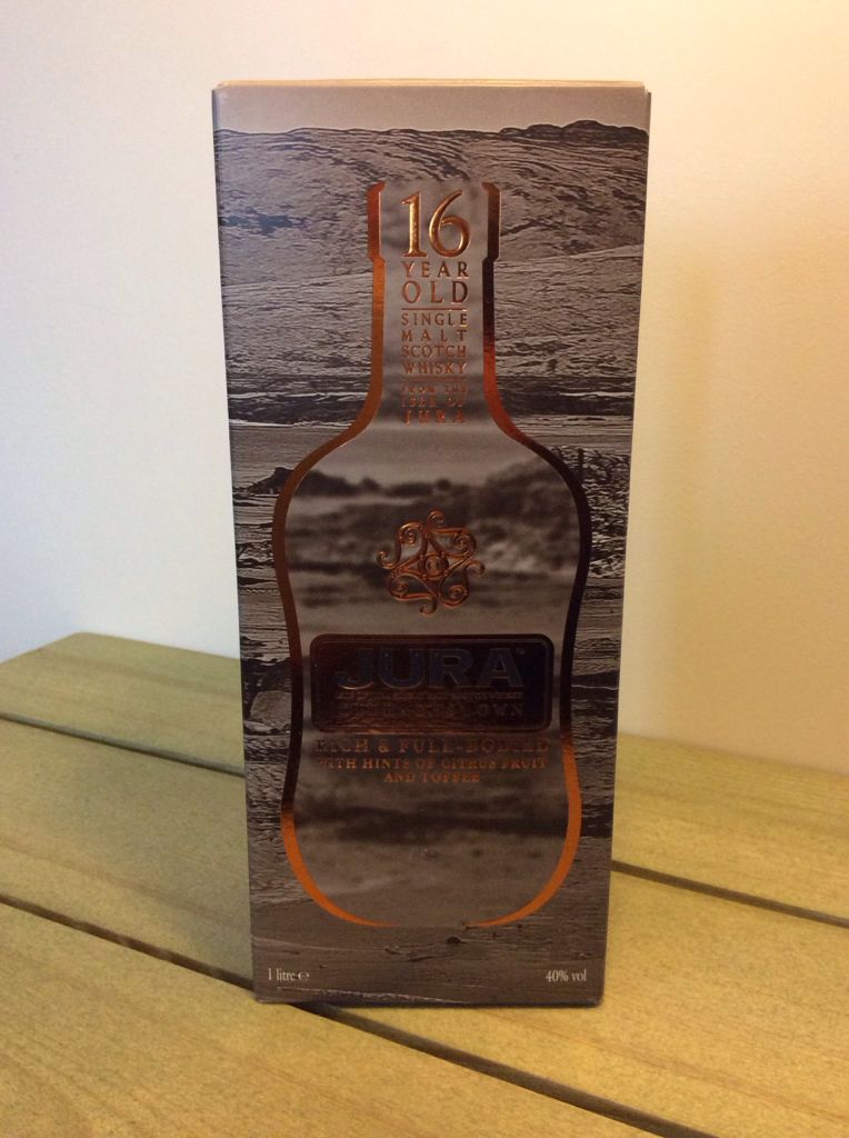 JURA Diurach’s Own 16y Isle Of Jura Single Malt Scotch Whisky - The Isle Of Jura Distillery (1000 mL) alcohol collectible [Barcode 5013967003590] - Main Image 2