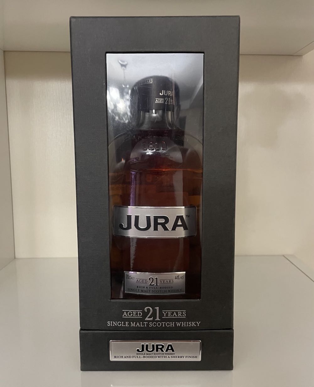 Jura 21 Year Old - Jura Distillery (700 mL) alcohol collectible [Barcode 5013967006874] - Main Image 2