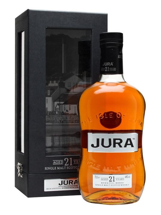 Jura 21 Year Old - Jura Distillery (700 mL) alcohol collectible [Barcode 5013967006874] - Main Image 3