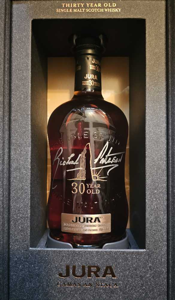 Isle of Jura Distillery Limited Edition 30 Year Old Single Malt Scotch Whisky - The Isle Of Jura Distillery (750 mL) alcohol collectible [Barcode 5013967008373] - Main Image 2