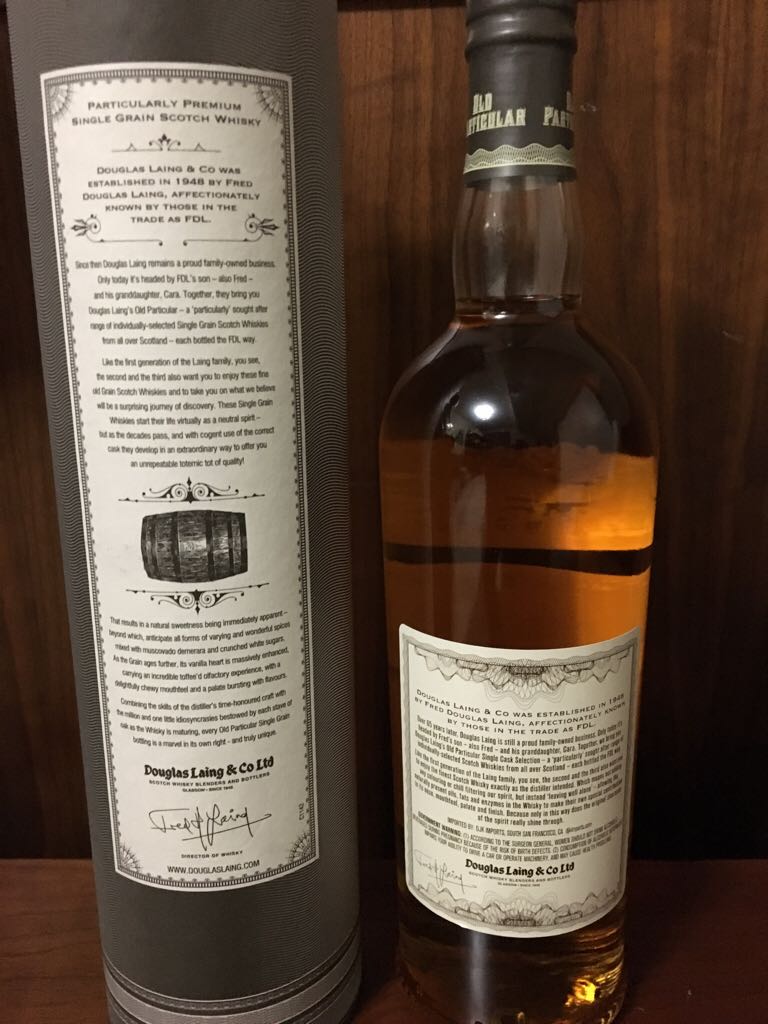 Strathclyde 28yr Grain Whisky - Strathclyde Distillery (750 mL) alcohol collectible [Barcode 5014218800838] - Main Image 2