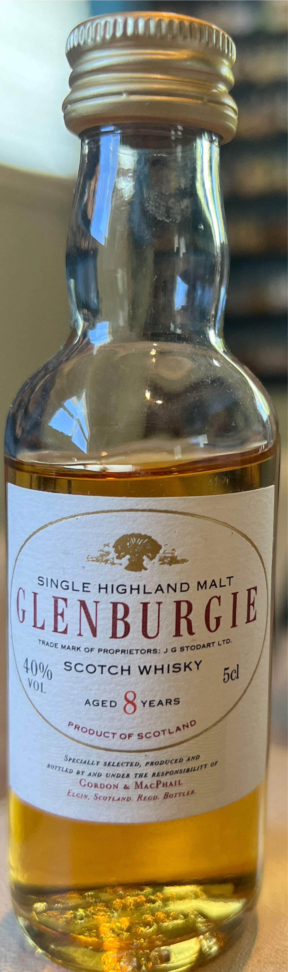 Glenburgie - Speyside Single Malt 10 year oldWhisky - Gordon & MacPhail (700 mL) alcohol collectible [Barcode 5020613305021] - Main Image 2