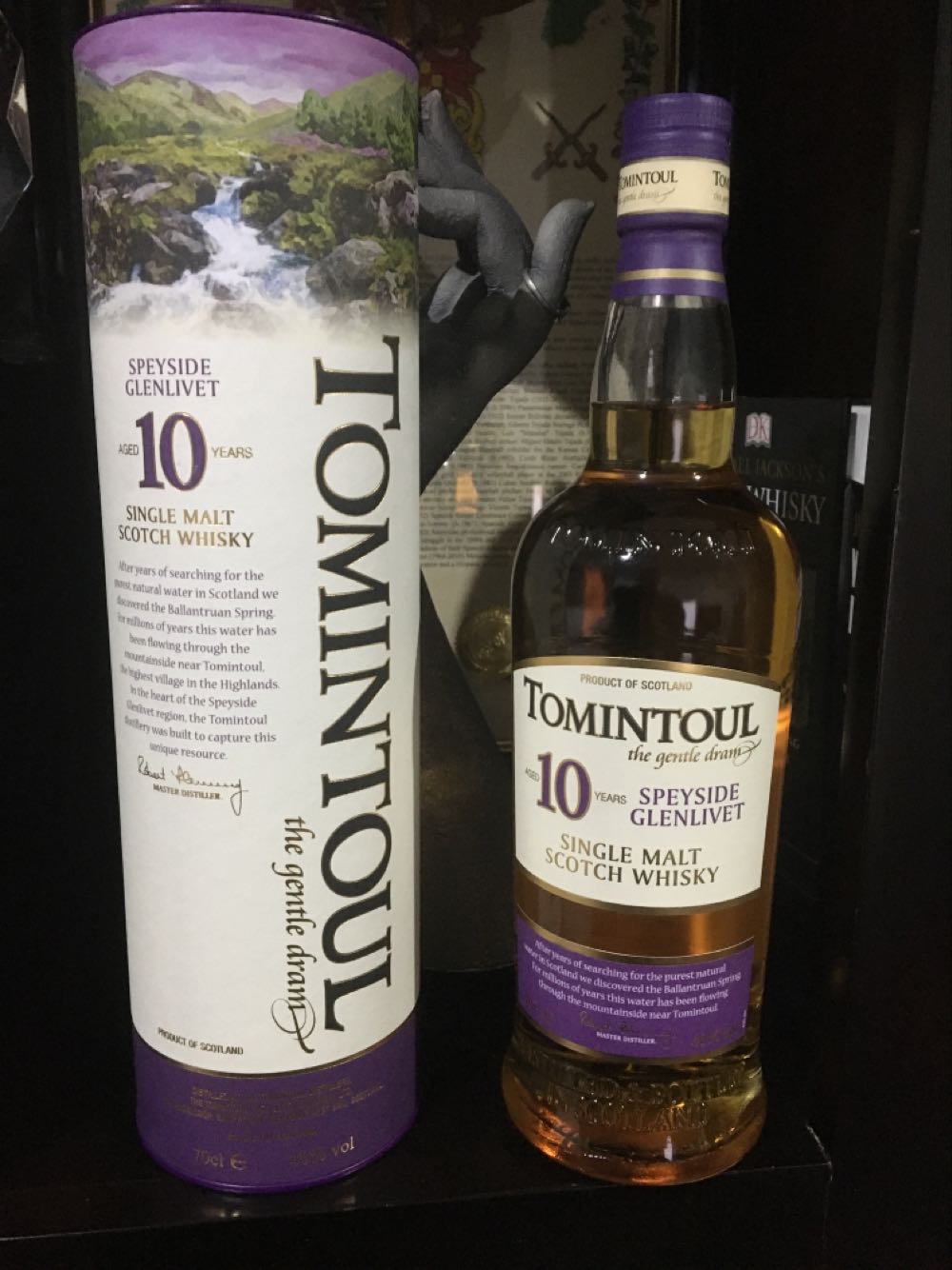 Tomintoul 10 Jahre Whisky 0,7 Ltr. - Tomintoul Distillery (700 mL) alcohol collectible [Barcode 5021349701019] - Main Image 2