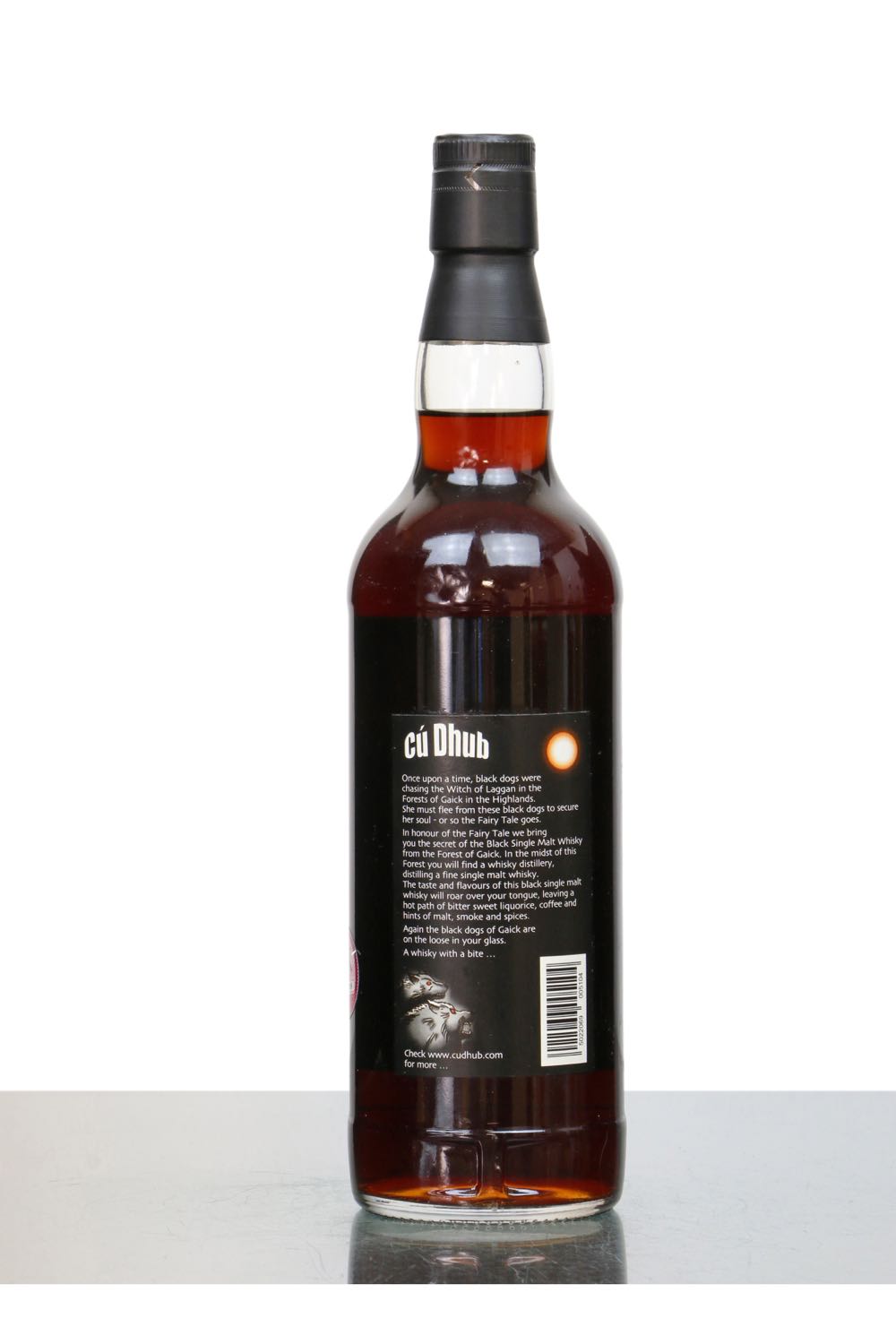 Cu Dhub - Cu Dudh Distilling Co (750 mL) alcohol collectible [Barcode 5022069009638] - Main Image 3