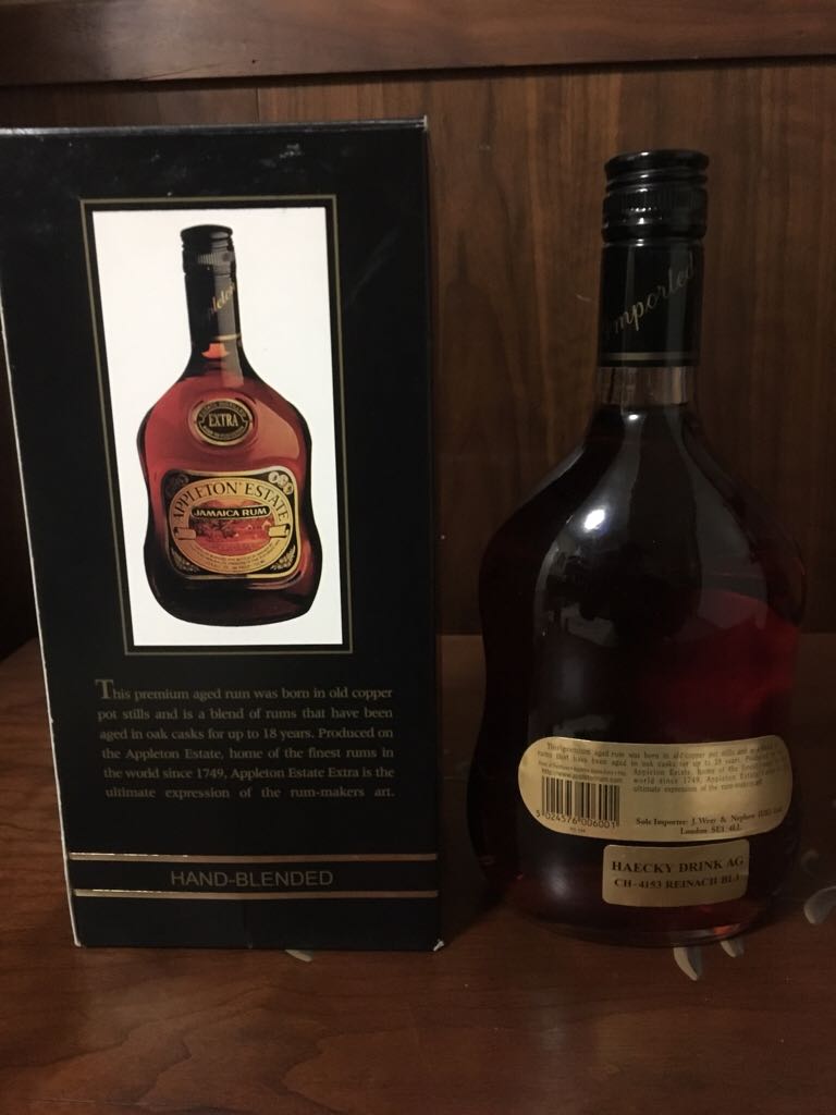 Appleton Estate Extra  - J. Wray & Nephew LTD (750 mL) alcohol collectible [Barcode 5024576006001] - Main Image 2