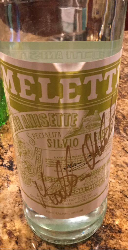 Meletti Anisette Specalita Silvio - Ditta Silvio Meletti - Ascoli Piceno (750 mL) alcohol collectible [Barcode 080175026043] - Main Image 1