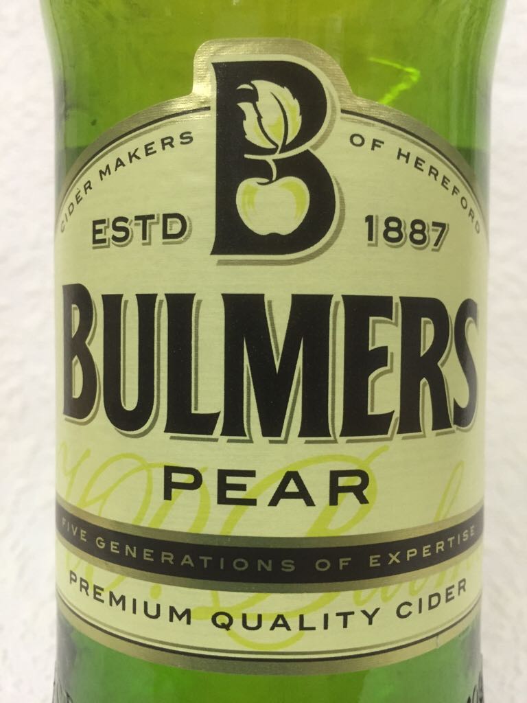 Bulmers Pear  - HP Bulmers Ltd., Hereford (568 mL) alcohol collectible [Barcode 5035766040910] - Main Image 2