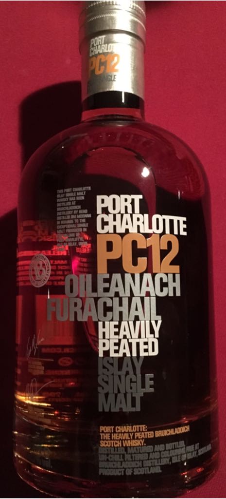 Port Charlotte PC 12 - Bruichladdich Distillery (700 mL) alcohol collectible [Barcode 5055807402910] - Main Image 2