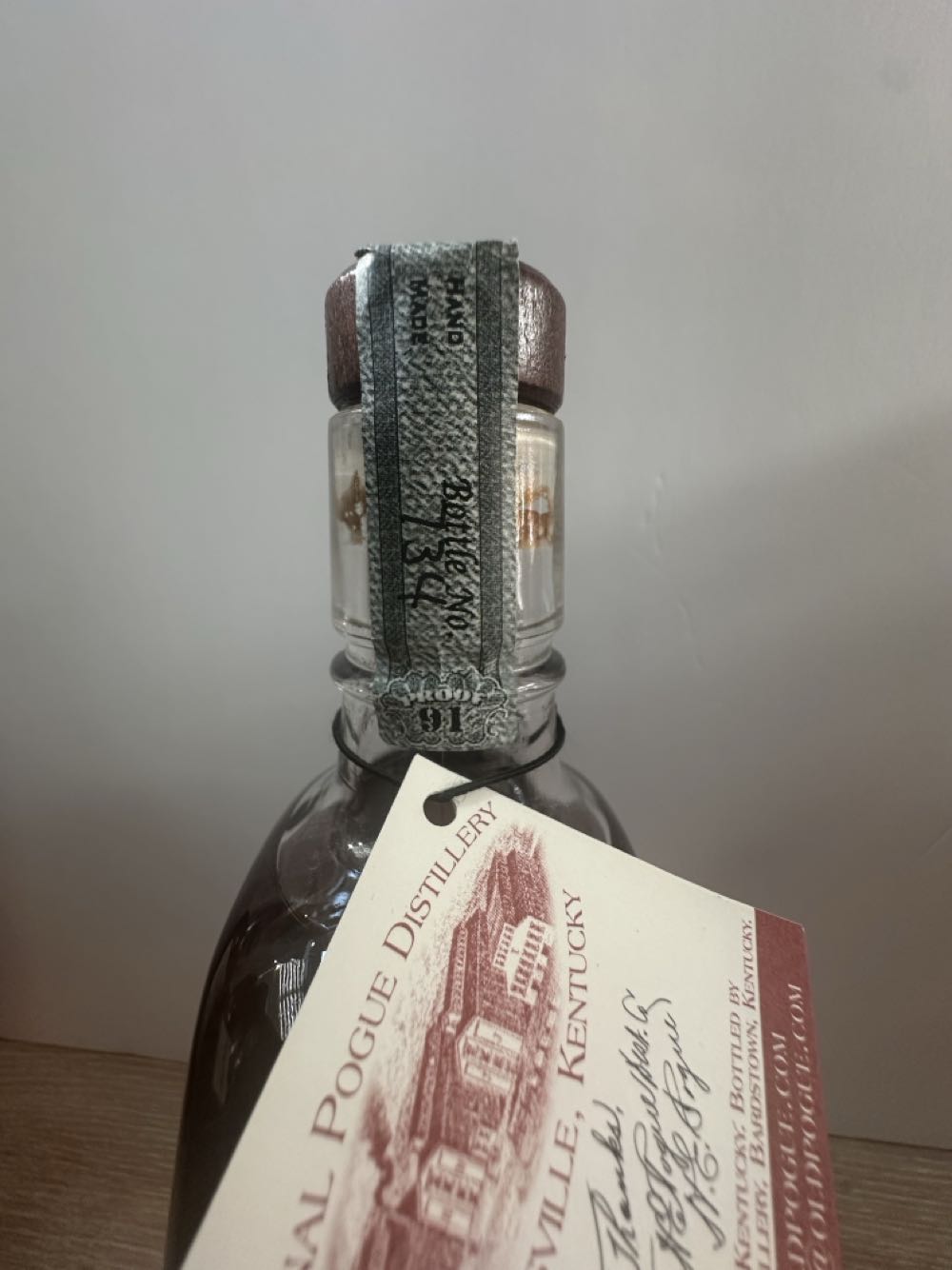 Old Pogue Master Select Bourbon - Old Pogue (750 mL) alcohol collectible [Barcode 080203990070] - Main Image 4