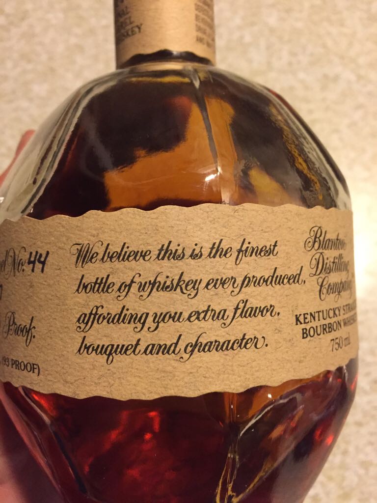 Blanton’s Single Barrel Bourbon Whiskey - Blanton Distilling Company (750mL) alcohol collectible [Barcode 080244002039] - Main Image 2