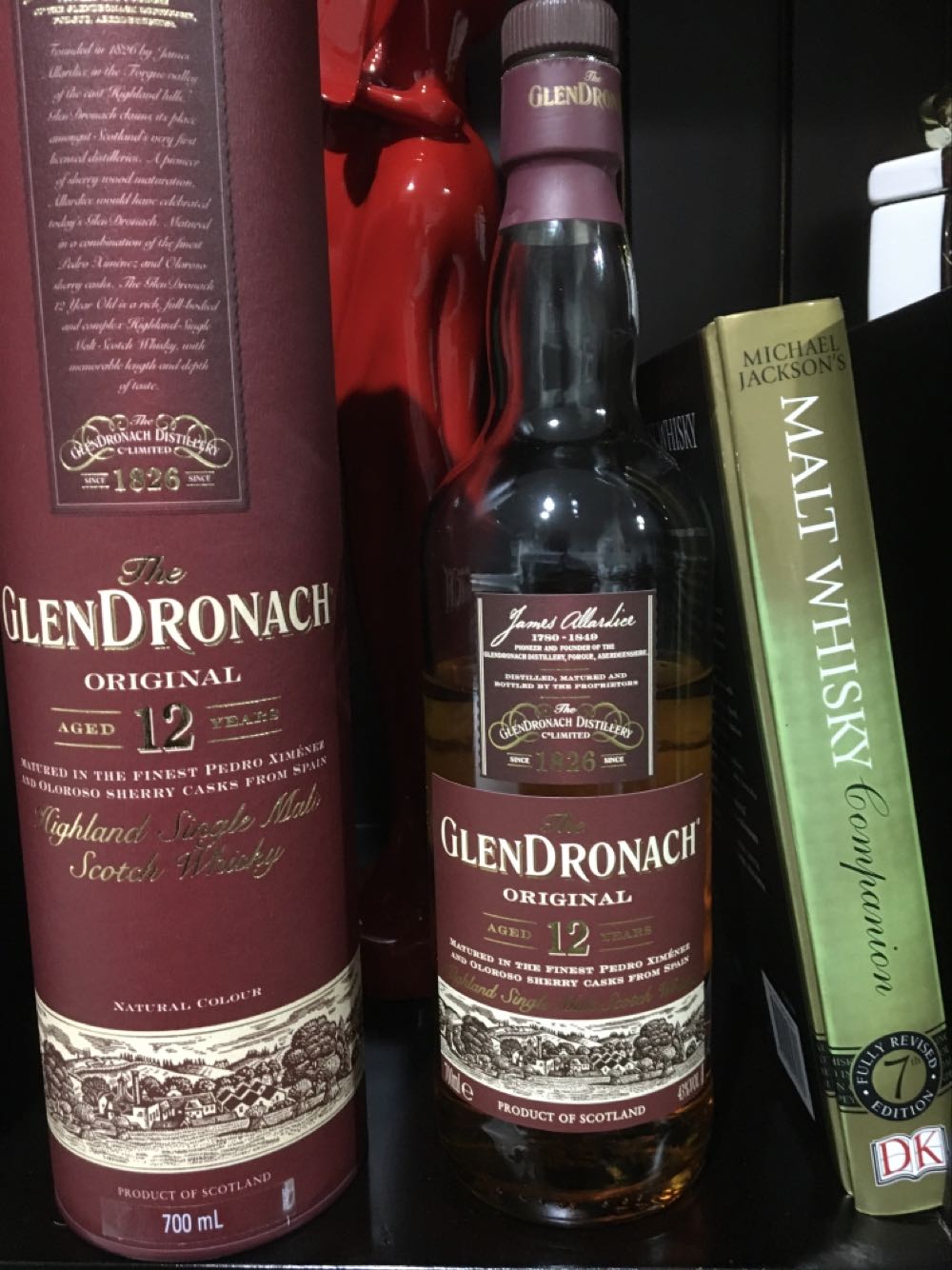 GlenDronach Original 12 Years Whisky 43% 0,7 Litre Scotland - Glendronach Distillery (700 mL) alcohol collectible [Barcode 5060088791646] - Main Image 3