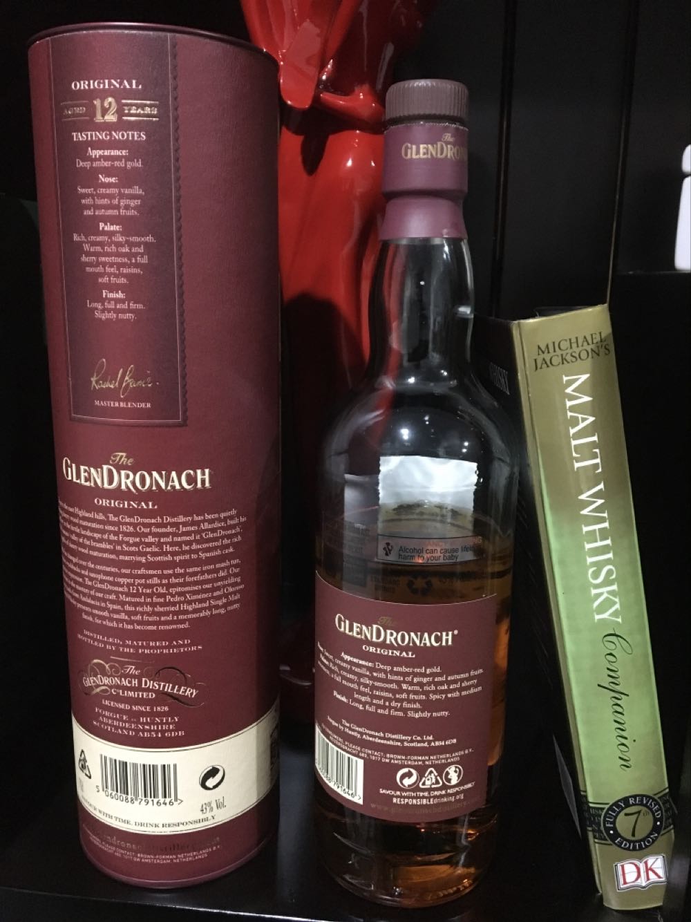 GlenDronach Original 12 Years Whisky 43% 0,7 Litre Scotland - Glendronach Distillery (700 mL) alcohol collectible [Barcode 5060088791646] - Main Image 4