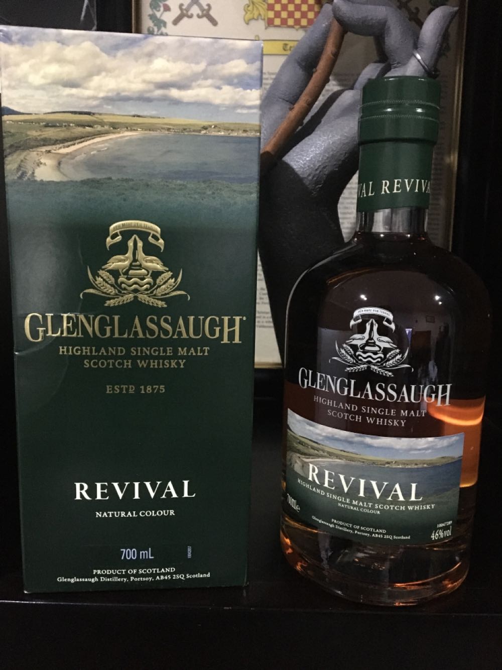 GLENGLASSAUGH REVIVAL - Glenglassaugh Distillery (700 mL) alcohol collectible [Barcode 5060193840970] - Main Image 2