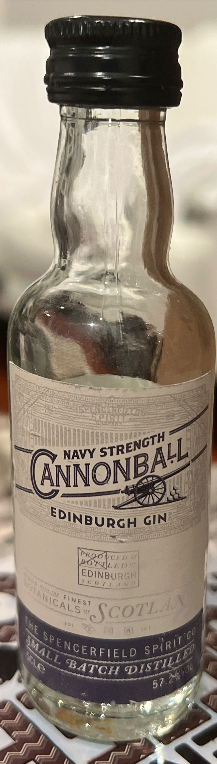 Edinburgh Gin - Cannonball - Edinburgh Gin Distillery (700 mL) alcohol collectible [Barcode 5060232070948] - Main Image 2