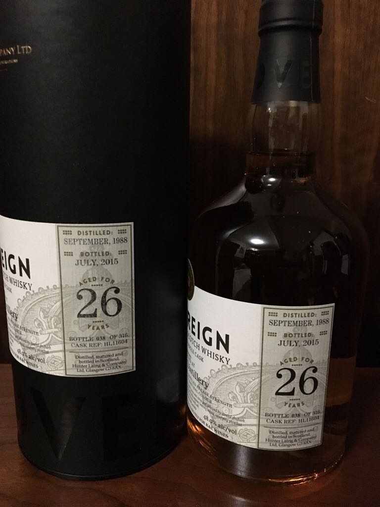 Cambus Grain Whisky 26yr 1988 - Cambus Distillery (750 mL) alcohol collectible [Barcode 5060354250044] - Main Image 2